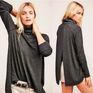 Free People We the Free Split Back Tunic Top